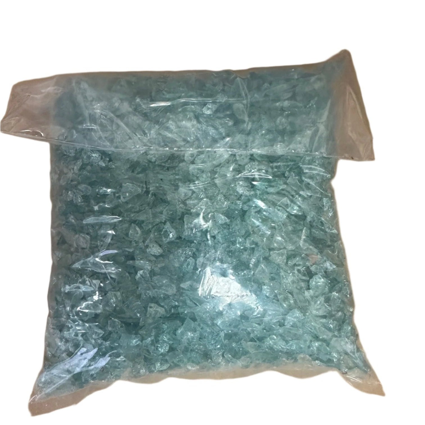 Turquoise Crushed Glass 5 lb bag