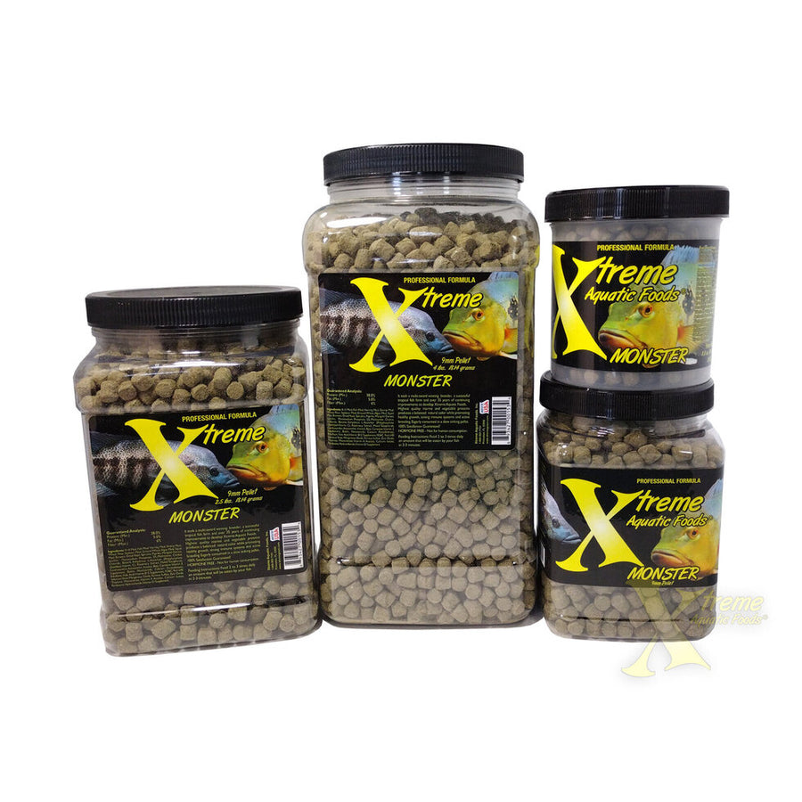 Monster 9 mm floating pellet 18 oz