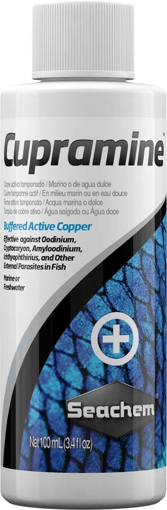 SeaChem Cupramine Copper 100 Milliliter